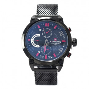  Naviforce 9068BKR Black-Red 4