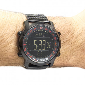  Naviforce 9130BKR Black-Red 3