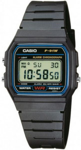   Casio F-91W-1AWYEF