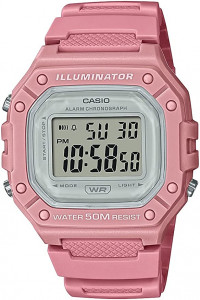  Casio Digital Pink (W-218HC-4AV)