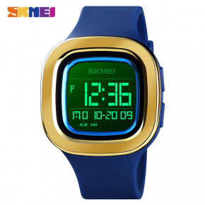   Skmei 1580 Retro style 3Bar blue-gold