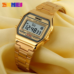   Skmei 1123 Gold Quartz 6