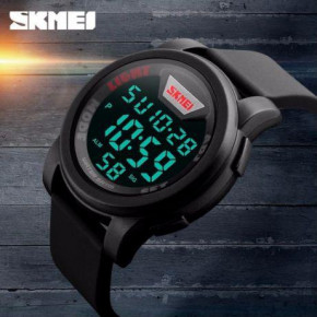   Skmei Digital Chrono 1218 Black  5 bar 3