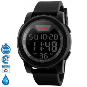   Skmei Digital Chrono 1218 Black  5 bar 4