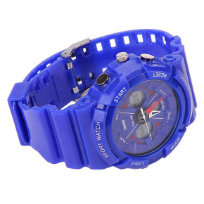   Skmei Dual Time 0966 5 bar blue