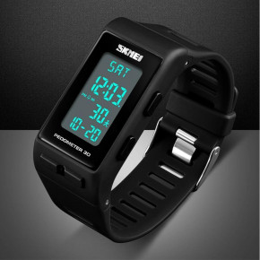    Skmei 3D Pedometer 1363 Black 5 bar 4