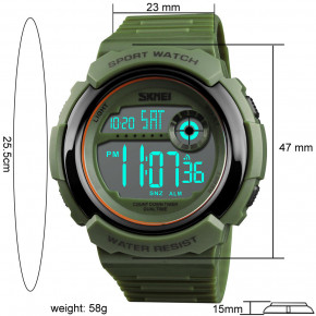   Skmei Sport Watch 1367 Green 5 bar 3