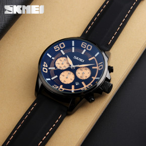   Skmei 9154 Chronograph Black Quartz 3Bar 4