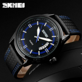   Skmei 9116 Classic Black Plting Quartz 3Bar 4