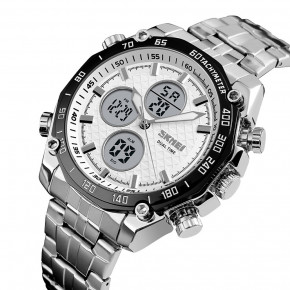   Skmei 1302 Chronograph white Quartz 3Bar