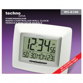   Technoline WS8100 White/Silver (WS8100) 5