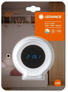 ͳ Ledvance NIGHTLUX CLOCK  (4058075757721) 4