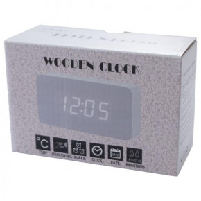   Wooden Clock 1295  (1295 Blue) 4