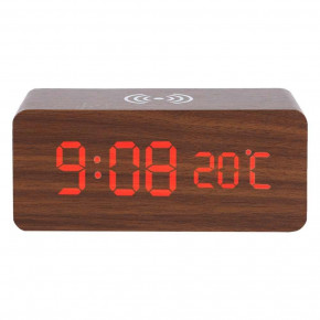       Wood Wireless clock