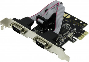PCI-E  2xCOM (RS232)  Moschip 9922 RTL (B00623)