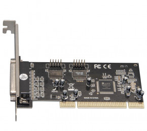  Frime MCS9865 (ECF-PCIto2S1PMCS9865.LP) PCI-2xRS232+1xLTP 3