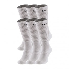  Nike Everyday Cushion Crew Socks 34-38 (SX7666-100)