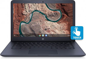  HP Chromebook 14 4/32GB A4-9120C Dark Blue Refurbished (14-db0041)