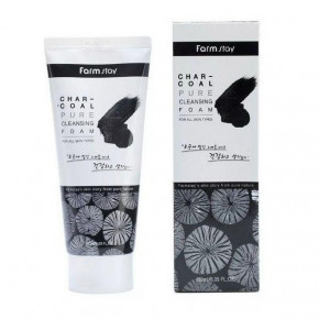    Farm Stay Charcoal Pure Cleansing Foam 180