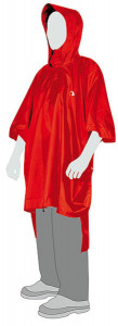  Tatonka Poncho 3 (XL-XXL) Red (TAT-2801.015)