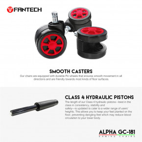    Fantech Alpha GC-181 Black/Red (GC181br) 3