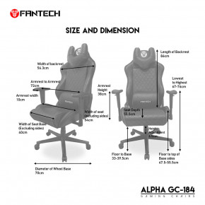    Fantech Alpha GC-184 Black (GC184b) 3