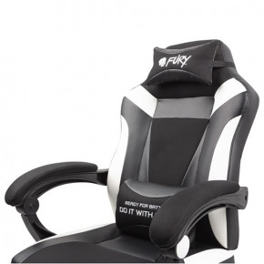   Gaming Chair Fury Avenger M+, 50, Black-White (NFF-1710) 34