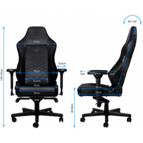   Noblechairs Hero Black/Blue (NBL-HRO-PU-BBL) 10