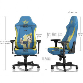   Noblechairs Hero Fallout Vault Tec Edition (NBL-HRO-PU-FVT) 10