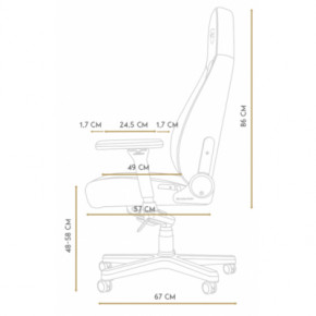   Noblechairs Icon Black/Blue (NBL-ICN-PU-BBL) 7