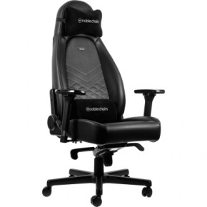   Noblechairs Icon Black/Platinum White (NBL-ICN-PU-BPW)