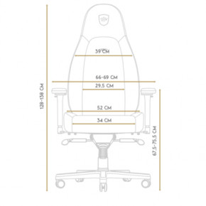   Noblechairs Icon Black/Platinum White (NBL-ICN-PU-BPW) 6