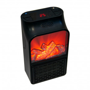    Flame Heater 1007483-Black-1