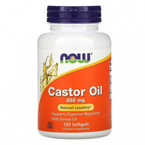   Now Foods (Castor Oil) 650  120   (NOW-01723)