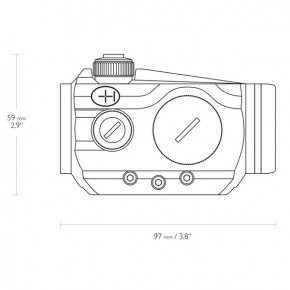   Hawke Vantage Red Dot 1x30 (Weaver) 4