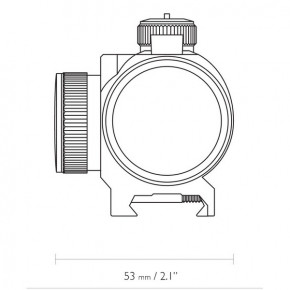   Hawke Vantage Red Dot 1x30 (Weaver) 5