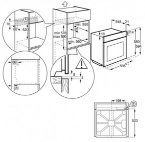   Electrolux EOC6P77H 8