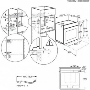   Electrolux EOC9P31WX 6