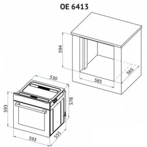   MINOLA OE 6413 BL / INOX 4