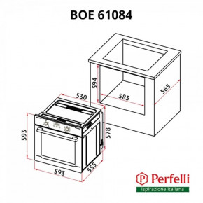   Perfelli BOE 61084 WH 11