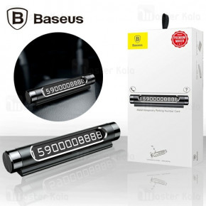    Baseus Temporary Parking Number Card Black ACNUM-01