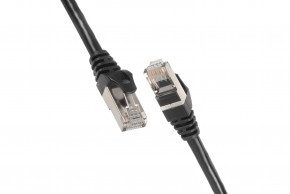 - 2E Cat 5e UTP RJ45 26AWG 7/0.16 CCA 0.20m PVC Black (2E-PC5ECA-020BK)