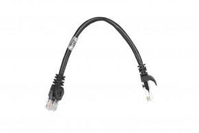 - 2E Cat 5e UTP RJ45 26AWG 7/0.16 CCA 0.20m PVC Black (2E-PC5ECA-020BK) 3