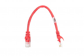 - 2E Cat 5e UTP RJ45 26AWG 7/0.16 CCA 0.20m PVC Red (2E-PC5ECA-020RD) 3