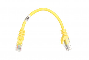 - 2E Cat 5e UTP RJ45 26AWG 7/0.16 CCA 0.20m PVC Yellow (2E-PC5ECA-020YLW) 3