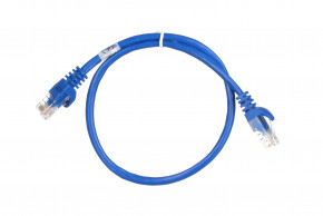 - 2E Cat 5e UTP RJ45 26AWG 7/0.16 CCA 0.50m PVC Blue (2E-PC5ECA-050BL) 3