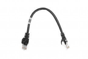 - 2E Cat 5e UTP RJ45 26AWG 7/0.16 Cu 0.20 m PVC Black (2E-PC5ECOP-020BK) 3