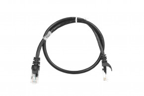 - 2E Cat 5e UTP RJ45 26AWG 7/0.16 Cu 0.50 m PVC Black (2E-PC5ECOP-050BK) 3