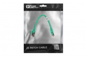 - 2E Cat 6 S-FTP    RJ45 42 27AWG 7/0.14 Cu 0.20 m PVC Green (2E-PC6SFTPCOP-020GRN) 4