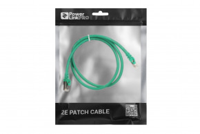 - 2E Cat 6 S-FTP    RJ45 42 27AWG 7/0.14 Cu 1.00 m PVC Green (2E-PC6SFTPCOP-100GRN) 4